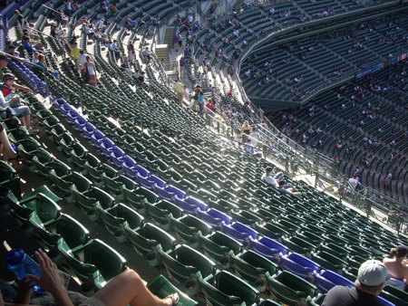coors field purple seats