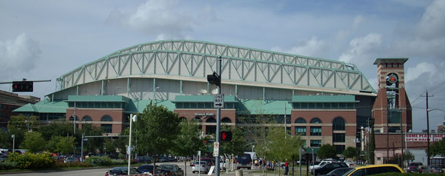 houston astros stadium outside