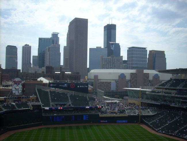 target field seating map. target field seating chart